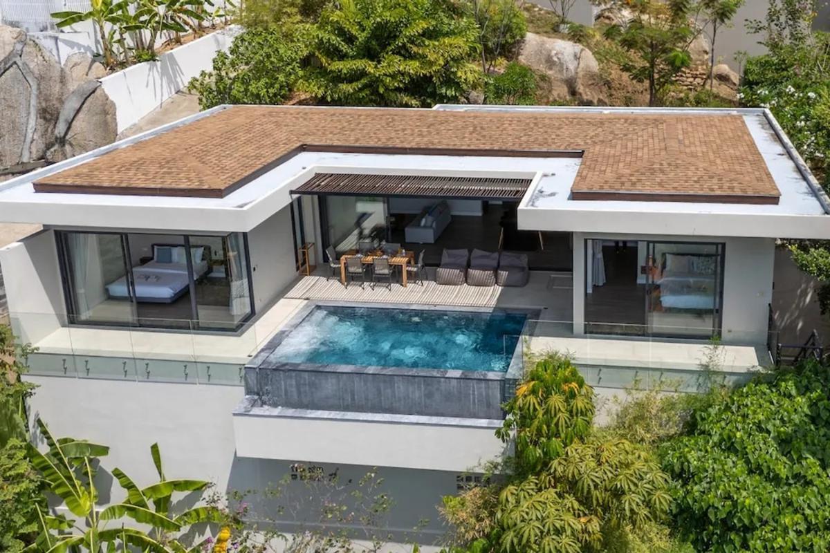 Villa Malo 3Br Infinity Pool & Panoramic Sea View Ko Samui Exterior foto