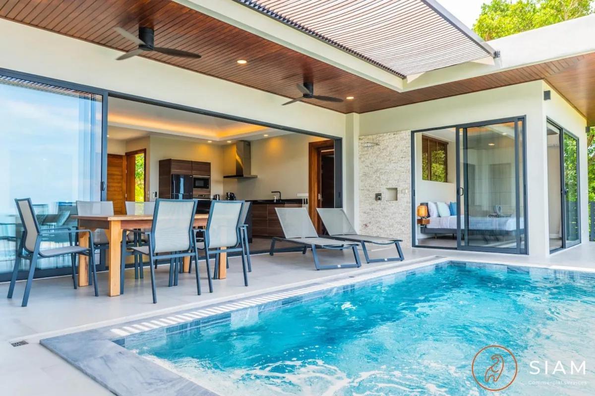 Villa Malo 3Br Infinity Pool & Panoramic Sea View Ko Samui Exterior foto
