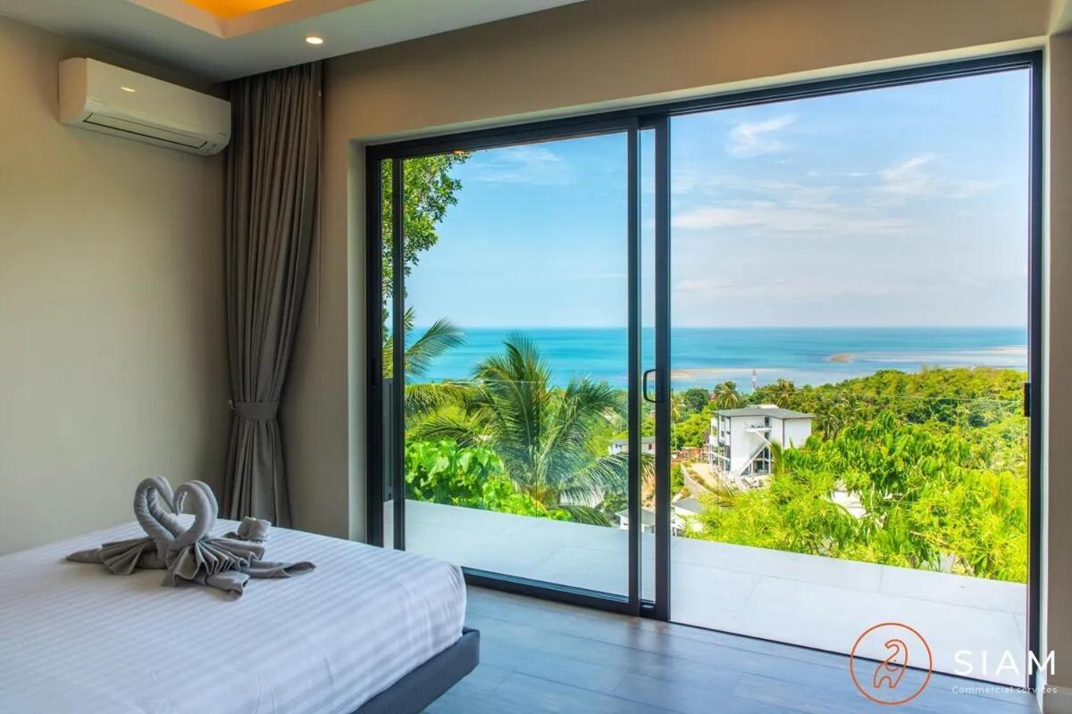 Villa Malo 3Br Infinity Pool & Panoramic Sea View Ko Samui Exterior foto